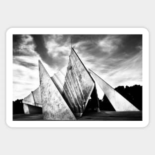 The sundial / Swiss Artwork Photography Sticker